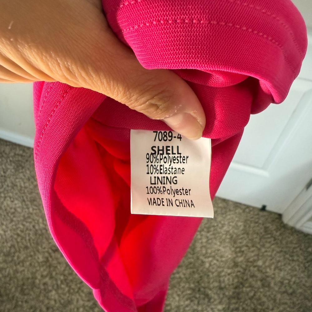 Chic Magenta Dress- prettygarden women size S, new with tags - Picture 13 of 13